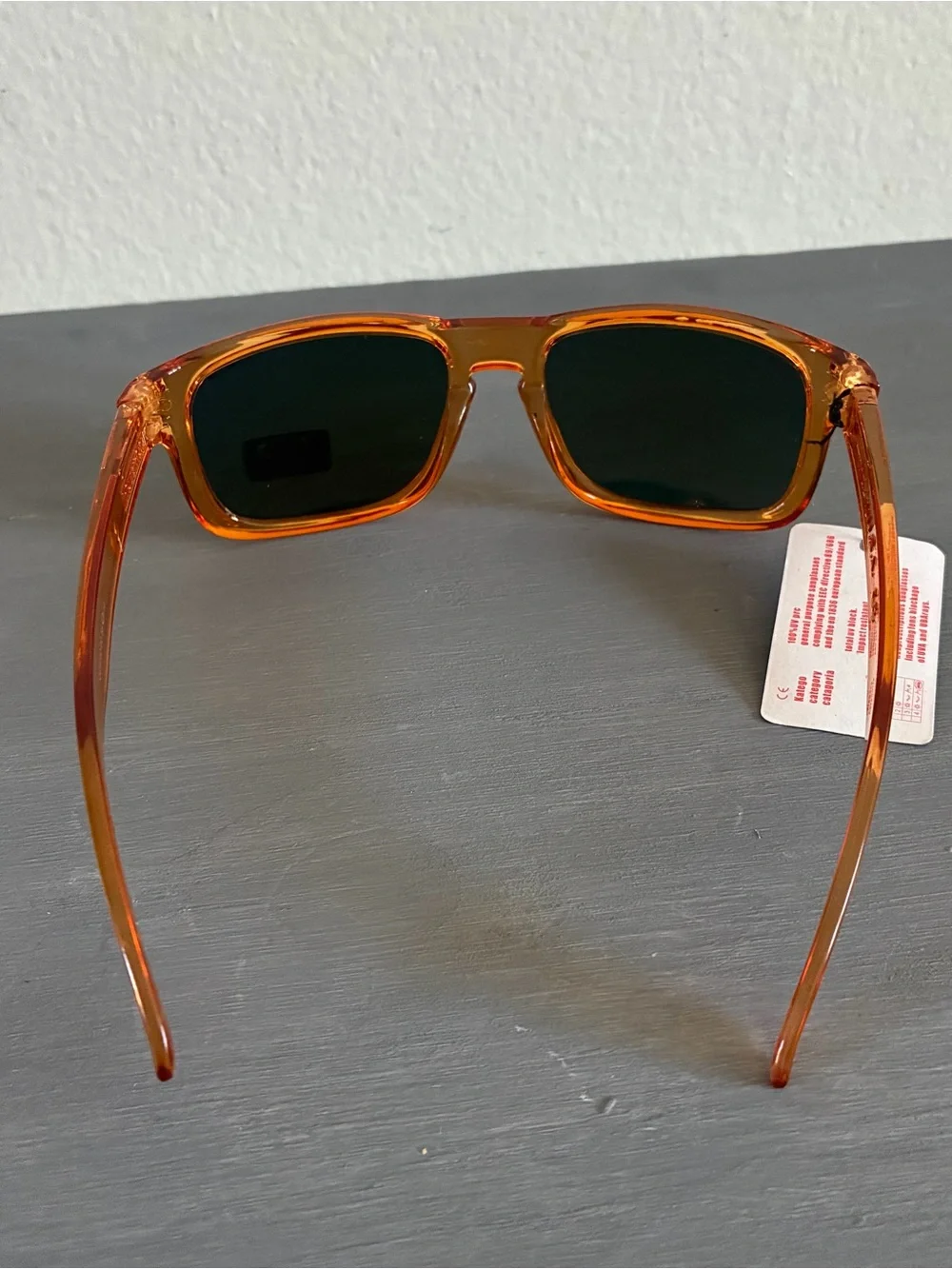 Vintage 90s Oakley Holbrook Sunglasses Made in USA 009102-02 55 18 UV Protection